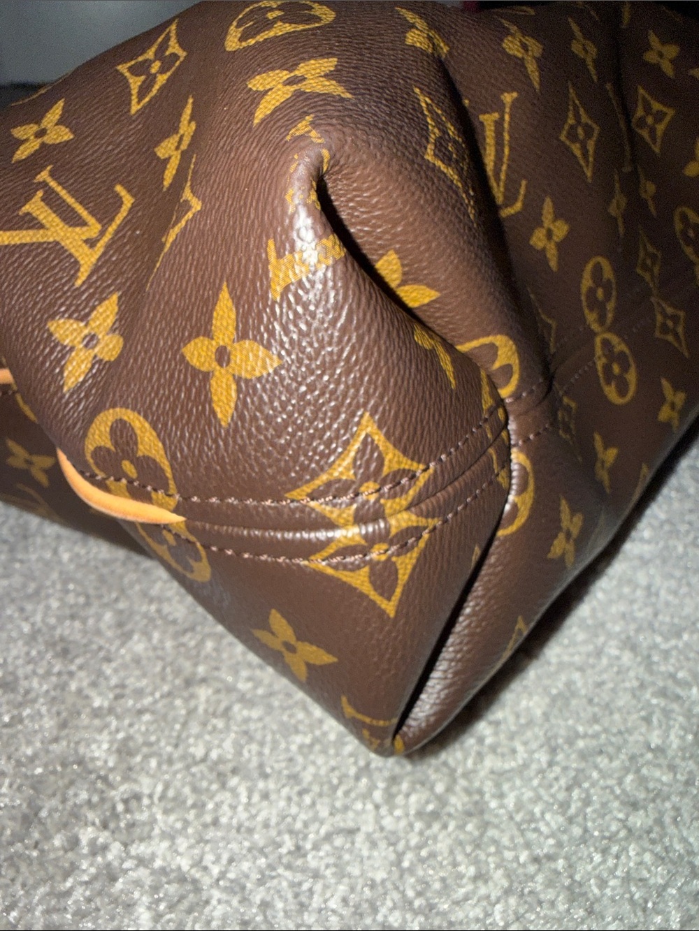 Louis Vuitton Sully PM Brown Monogram Hobo Bag with Gold Hardware - Picture 16 of 17